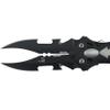 Unlimited Wares Midnight Fantasy Dual Blade Folding Knife 5-Inch Closed view 3