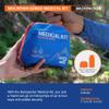 Adventure Medical Kits Mountain Series, Backpacker Medical Kit - 96 Pieces, blue/orange, one size (0100-1003) view 3