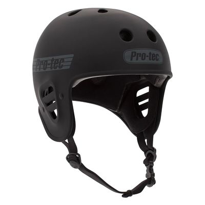 Pro-Tec Full Cut Certified Skateboard Helmet, Ideal for Skateboarding, Bicycling, BMX and Roller Skating, Medium Black Matte