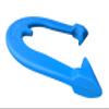 Stinger Professional Pitching Horseshoes- USA Made (Blue- Single Pair (2 Shoes)) view 4