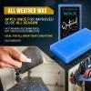 Winterial Snowboard and Ski Tuning Kit, with Iron, All-Temp Snowboard Wax, Angled Edge Tuner File, PTEX Rods and Wax Apron view 4