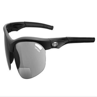 Tifosi Veloce Reader Sunglasses, Matte Black,(Smoke +2.5 multiplier)