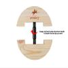 Cowboy Hat Stretcher,Large Size 7 1/2 to 10 5/8-Colourful Adjustable Buckle Heavy Duty(Large, Black) view 2