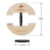 Cowboy Hat Stretcher,Large Size 7 1/2 to 10 5/8-Colourful Adjustable Buckle Heavy Duty(Large, Black) view 3