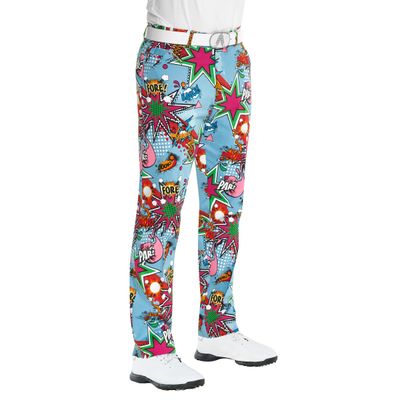 Royal & Awesome Partoon Crazy Golf Pants for Men, Funny Golf Pants Men Slacks, Mens Golf Pants, Colorful Funky Golf Pants, Fun Golf Pants for Men
