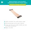Replacement Tube Kit for CoreAlignt, Long (13"), Light Resistance, Peach, 4 Bands view 2
