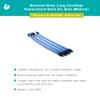 Replacement Tube Kit for CoreAlign, Long (13"), Medium Resistance, Blue, 4 Bands view 2