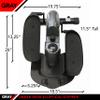 JFIT 50-1000-PEWj/Fit Under Desk & Stand Up Mini Elliptical, Pewter, 27.2 x 15 x 11 inches view 2
