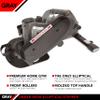 JFIT 50-1000-PEWj/Fit Under Desk & Stand Up Mini Elliptical, Pewter, 27.2 x 15 x 11 inches view 3
