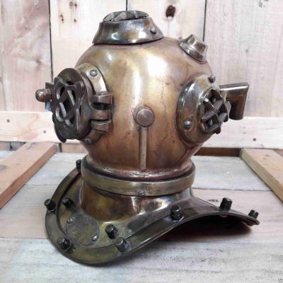 Diving Divers Helmet U.S Navy Mark V Real Antique Look Vintage Gift