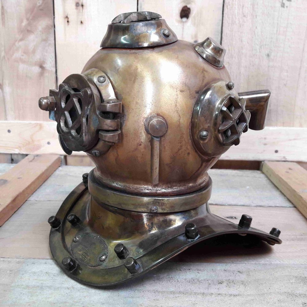 Diving Divers Helmet U.S Navy Mark V Real Antique Look Vintage Gift