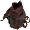 Browning 121388691 Lona, Canvas/Leather Range Bag, Flint/Brown view 2