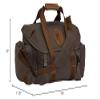 Browning 121388691 Lona, Canvas/Leather Range Bag, Flint/Brown view 3