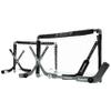 Franklin Sports NHL Mini Hockey Goal Set of 2 - Black - Includes Mini Hockey Goals, 4 Sticks, 2 Goalie Sticks, and 4 Foam Balls view 1