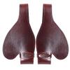 HILASON Replacement Youth Fenders Short Western Saddle Dark Brown | Leather Fender Saddles Fender| for Horse view 1