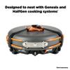 Jetboil 10-Inch Non Stick Camping Cookware Fry Pan for Jetboil Camping and Backpacking Stoves view 3