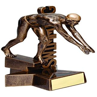 Swimming Action Trophy