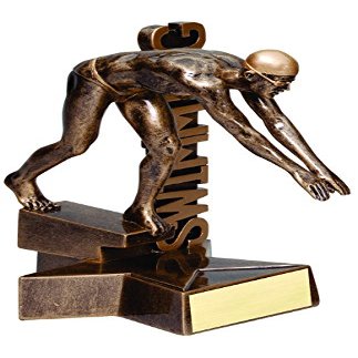 Swimming Action Trophy