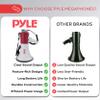 Pyle Portable Megaphone Speaker PA Bullhorn-Built-in Siren, 50W Adjustable Volume Control &1200 Yard Range-Ideal for Any Outdoor Sports, Cheerleading Fans & Coaches or for Safety Drills - PMP52BT view 4