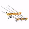 Old Cedar Outfitters Solid Pine Horizontal Ceiling Rack for Fishing Rod Storage, Holds up to 9 Fishing Rods, CPR-009 view 1