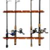 Old Cedar Outfitters Solid Pine Horizontal Ceiling Rack for Fishing Rod Storage, Holds up to 9 Fishing Rods, CPR-009 view 4