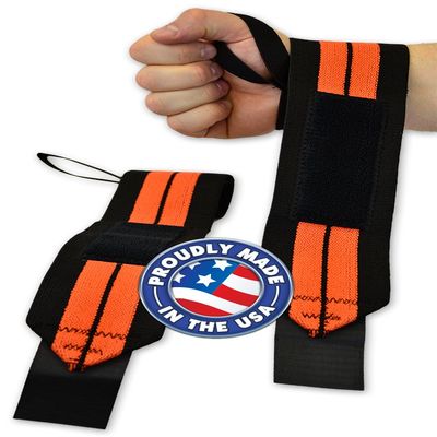 Titan Support Systems Max RPM Powerlifting Wrist Wraps (30 inch Length)
