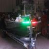 Green Blob Outdoors LED Red & Green Navigation Boat Bow light Strips Kit Rub Rail Waterproof for Bass Boats, Pontoon, Wave Runners, Kayaks, Ski Boats view 1