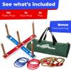 Elite Sportz Ring Toss Games for Kids - Outdoor Yard Game for Adults & Family - Backyard Toys, Outdoor Game, Backyard Games, Lawn Games for Kids Ages 4-8 view 3