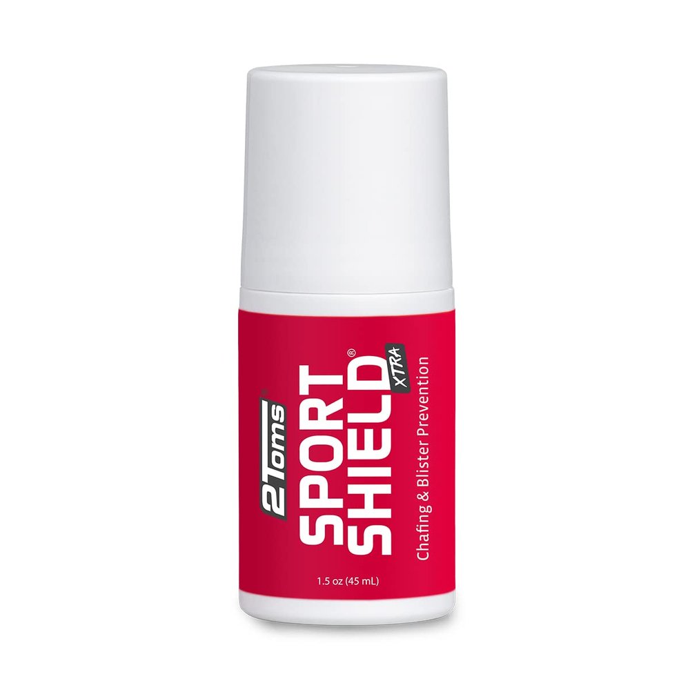 2Toms SportShield Xtra, Soothing All Day Anti-Chafe Prevention, Waterproof Protection from Thigh Chafing and Skin Irritation, 1.5 Ounce Bottle