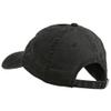 e4Hats.com Ghost Hunting Embroidered Washed Cap - Black OSFM view 3