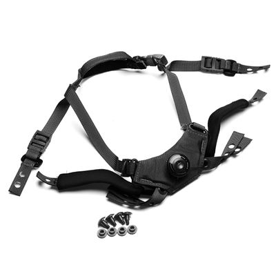 Team Wendy CAM FIT Retention System - Right Eye Dominant for ACH/MICH, Fast, AirFrame (Black, Size 2 (XL))