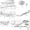 BRITPART HEADLAMP FINISHER PANEL RH COMPATIBLE WITH LAND ROVER DISCOVERY 2 2003-2004 PART # DHH000120LML view 2