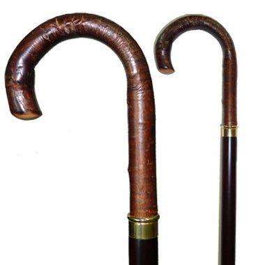Vista International Deluxe Cherry Wood Handle Stick Walking Poles, Multicolor