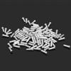 100 Pcs Alloy Road Mountain Bicycle Bike Brake Cable Cap End Tips Crimp Silver view 4