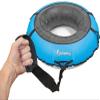 Bradley Colossal 60" Snow Tube with Slick, Heavy-Duty Bottom for Fast Sledding  Large Rubber Truck Tire Tube with Cover, 4 Handles, Patented Tow Strap and Made in USA Red view 2