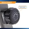 Marcy Magnetic Recumbent Exercise Bike with 8 Resistance Levels NS-40502R,Grey view 4