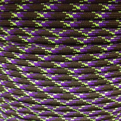 Paracord Planet Nylon 550lb Type III 7 Strand Paracord - Unique, Speckled Paracord Made in The U.S.A - Strong and Durable (Undead, 100 Feet)
