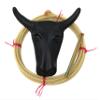 AJ Tack Junior Steer Head Dummy Set Twisted White view 1