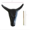 AJ Tack Junior Steer Head Dummy Set Twisted White view 3