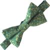 Christmas Cummerbund Sets: Includes Bow Tie & Hanky (Green & Gold Leaf) view 3