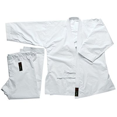 Wacoku 14oz Super Heavy Weight Karate GI - White - 6