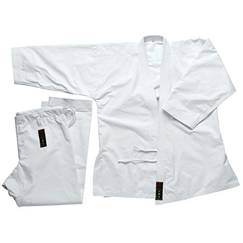 Wacoku 14oz Super Heavy Weight Karate GI - White - 6