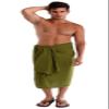 1 World Sarong Mens Light Green Olive Sarong view 4