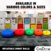 CANDO Donut Exercise, Workout, Core Training, Swiss Stability Ball for Yoga, Pilates and Balance Training in Gym, Office or Classroom view 3