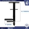 Ceiling Mount Pull Up Bar with Reversible Risers for 16 and 24 Inch Joists with Optimum Grip Spacing by Ultimate Body Press view 4