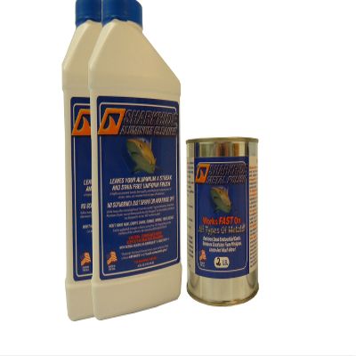 RestorePontoon/BoatCarpetCentral Sharkhide Aluminum Pontoon Boat Cleaner and Polish
