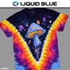 Liquid Blue Men's Plus-Size Space Shroom T-Shirt, Tie Dye, XXX-Large view 3