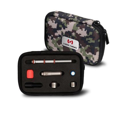 SureStrike Premium Plus Kit - SureStrike Training Laser Cartridge (Class 1, 3.5mW) for 9mm, .40S&W, 45ACP. (Red)