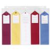 10 Swimming Ribbons Organizer Holder Display Storage Gymnastics Track Award Ribbon Strong Clear Robust Binder Pages Sheets - Mercurydean USA view 2