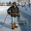 NiceIce 32-Inch Ice Rink Resurfacer  Portable Ice Rink Groomer for Backyard Rinks  Galvanized Steel Mini Zamboni for Smooth Skating view 2
